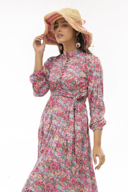 Summer Garden Maxi Dress