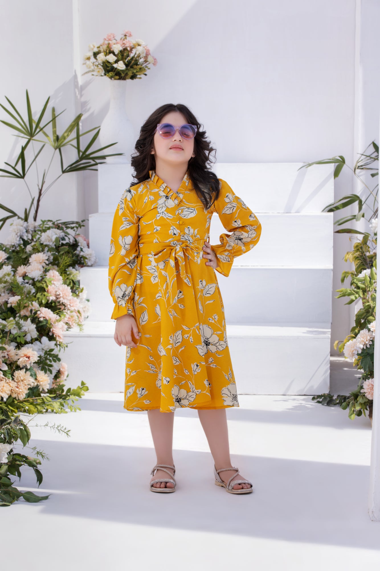 Sunshine Blossom Matching Dresses