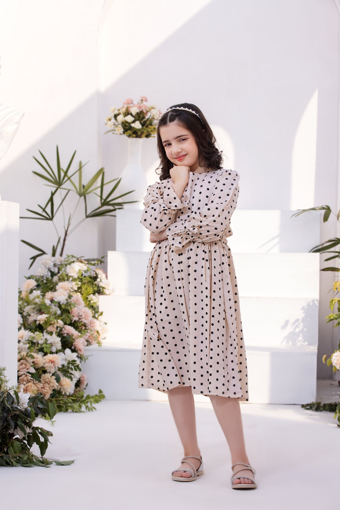 Polka Dot Parade Matching Dresses